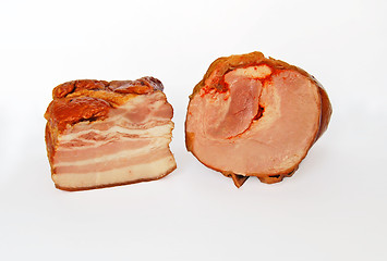 Image showing Bacon and ham