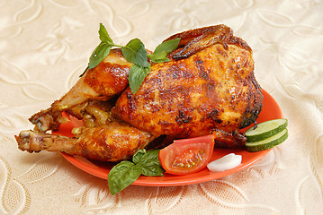 Image showing Grilled chicken