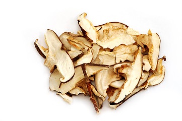 Image showing Dried shiitake mushrooms