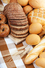 Image showing Baked bread