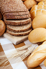 Image showing Bread assortment 