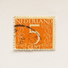 Image showing Netherlands stamp