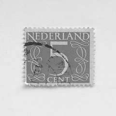 Image showing Netherlands stamp