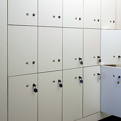 Image showing Lockers