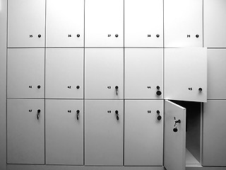 Image showing Lockers