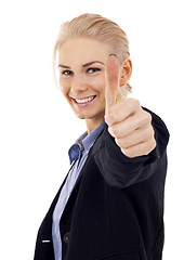 Image showing Thumbs up