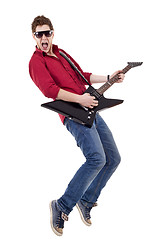 Image showing Guitar player