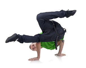 Image showing hip-hop style dancer 