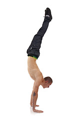 Image showing hand stand