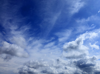 Image showing Cloudy sky