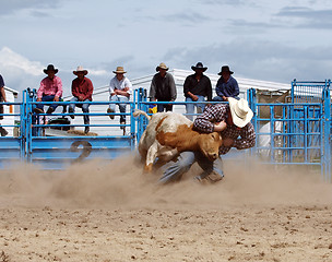 Image showing Man Against Beast