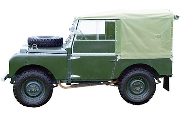 Image showing Vintage jeep