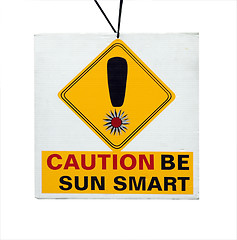 Image showing Sun Smart Sign