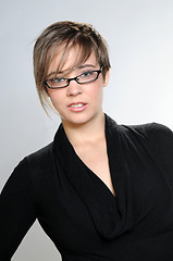 Image showing Girl with glasses