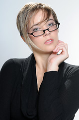 Image showing Girl with glasses