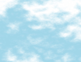 Image showing White clouds