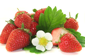 Image showing strawberries