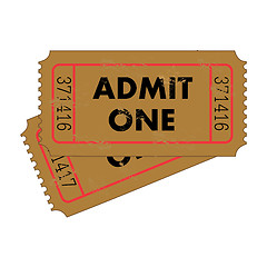 Image showing Vintage Tickets