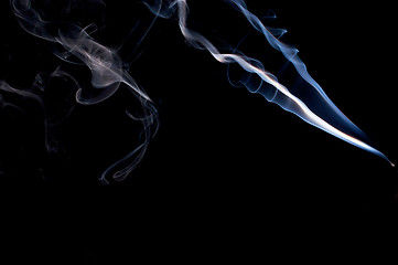 Image showing real smoke abstract design
