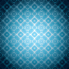 Image showing gothic pale blue wallpaper