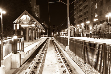 Image showing Hoboken train station