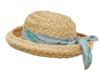 Image showing Sun Hat with Scarf 