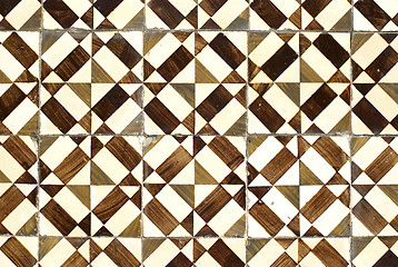 Image showing Portuguese glazed tiles 038