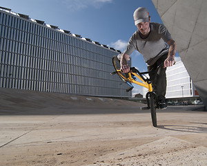 Image showing Bmx training