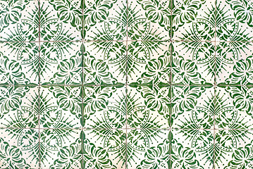 Image showing Portuguese glazed tiles 048