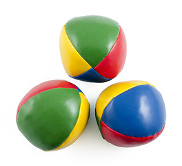 Image showing Juggling balls