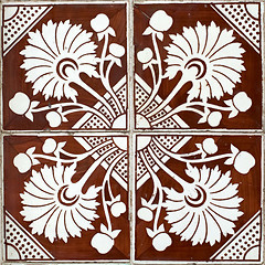 Image showing Portuguese glazed tiles 006