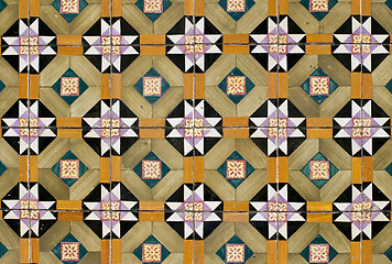 Image showing Portuguese glazed tiles 057