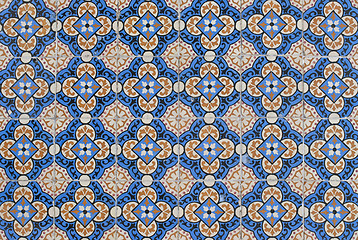 Image showing Portuguese glazed tiles 060