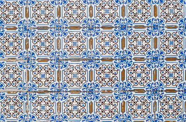 Image showing Portuguese glazed tiles 065
