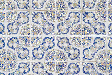 Image showing Portuguese glazed tiles 066