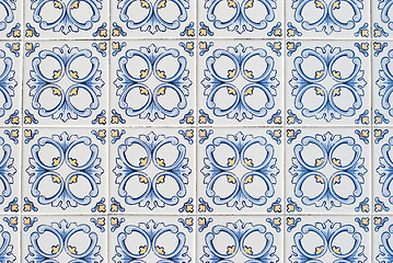 Image showing Portuguese glazed tiles 067