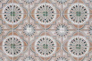 Image showing Portuguese glazed tiles 069