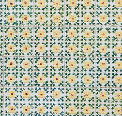 Image showing Portuguese glazed tiles 073