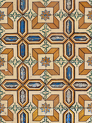 Image showing Portuguese glazed tiles 075