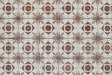 Image showing Portuguese glazed tiles 081