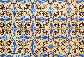 Image showing Portuguese glazed tiles 003