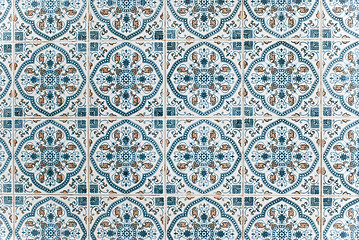 Image showing Portuguese glazed tiles 086