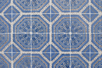 Image showing Portuguese glazed tiles 087
