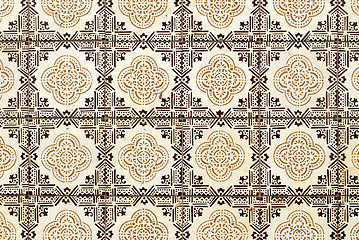 Image showing Portuguese glazed tiles 012