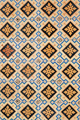 Image showing Portuguese glazed tiles 092