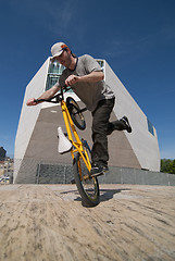 Image showing Bmx training