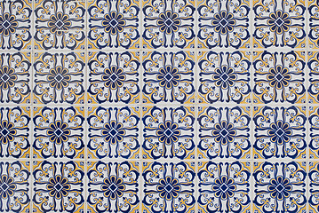 Image showing Portuguese glazed tiles 101