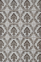 Image showing Portuguese glazed tiles 112