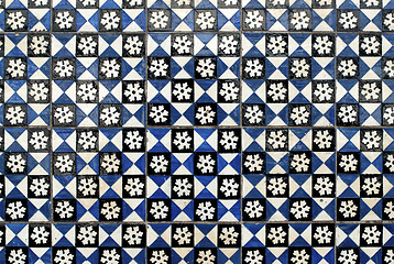 Image showing Portuguese glazed tiles 001