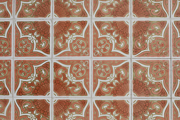 Image showing Portuguese glazed tiles 117